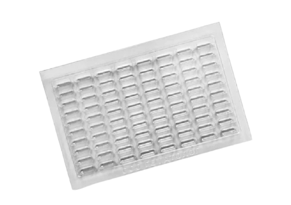 Планшет пластиковий на 80 лунок для визначення групи крові